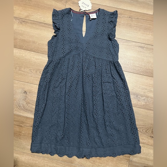 Knox Rose Dresses & Skirts - Knox Rose Women’s Navy Eyelet Dress XS